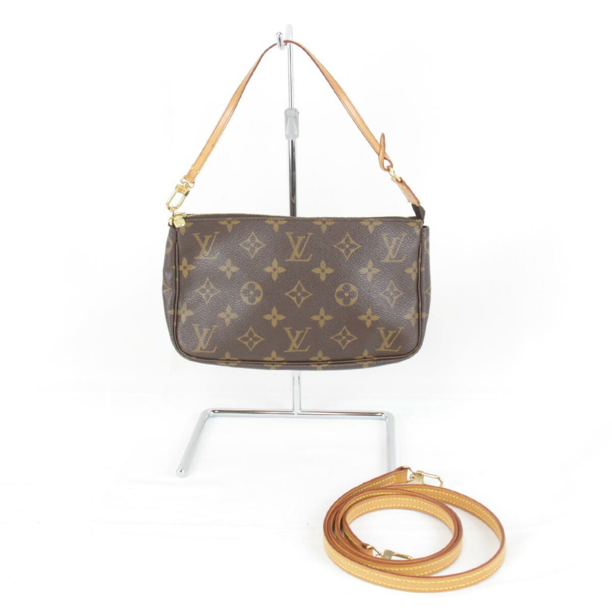 LOUIS VUITTON Louis Vuitton Accessory Pochette M40712 Pouch Monogram Canvas Women's