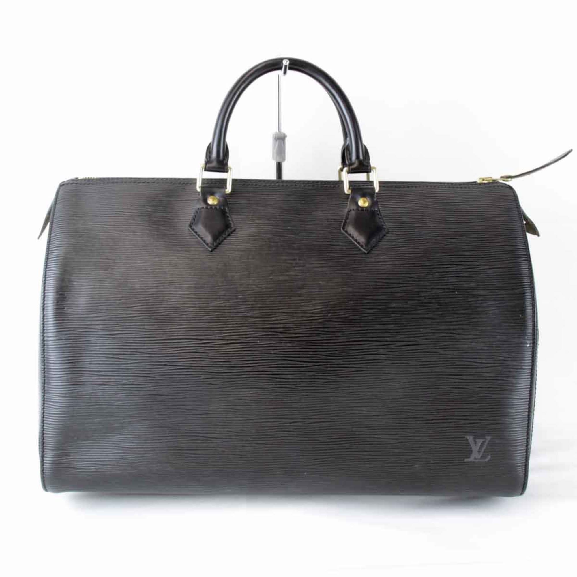 LOUIS VUITTON Louis Vuitton Speedy 35 M42992 Handbag Epi Leather Black Women's