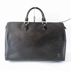 LOUIS VUITTON Louis Vuitton Speedy 35 M42992 Handbag Epi Leather Black Women's