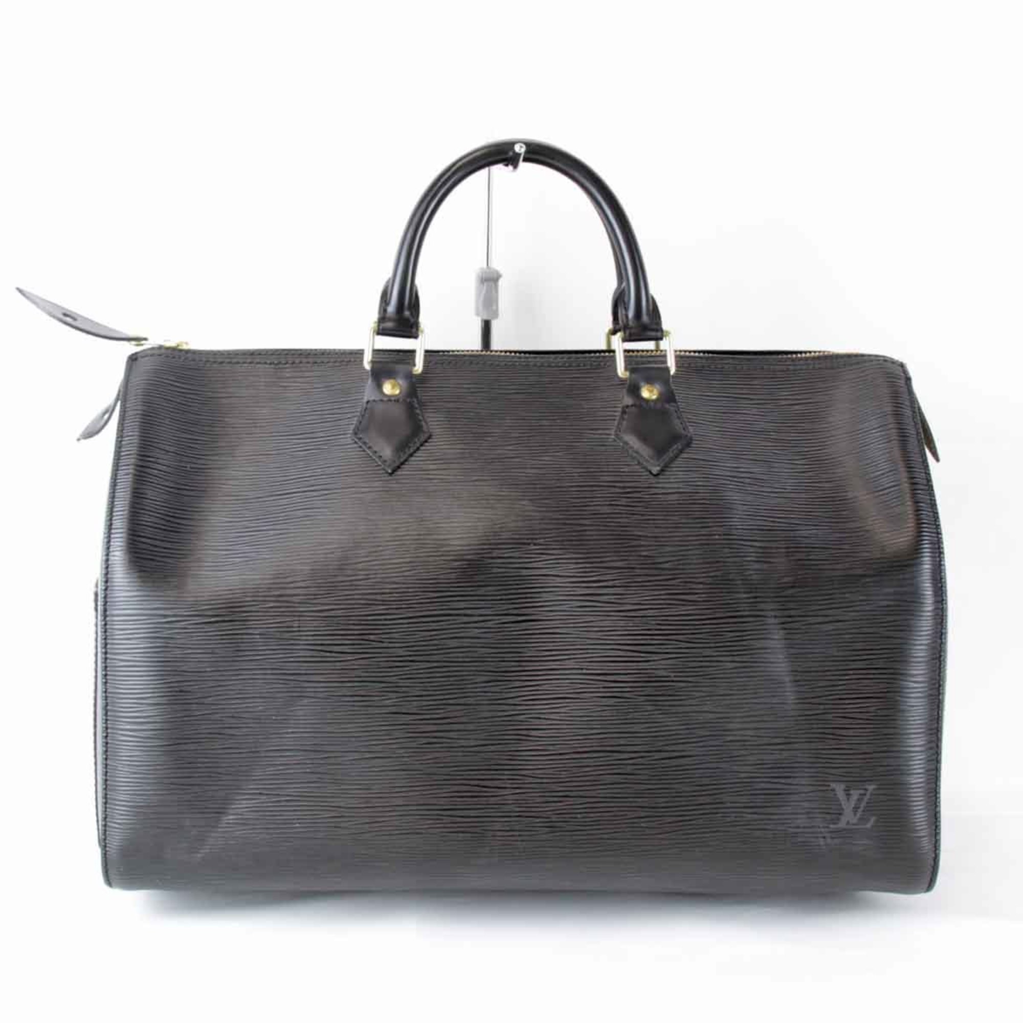 LOUIS VUITTON Louis Vuitton Speedy 35 M42992 Handbag Epi Leather Black Women's