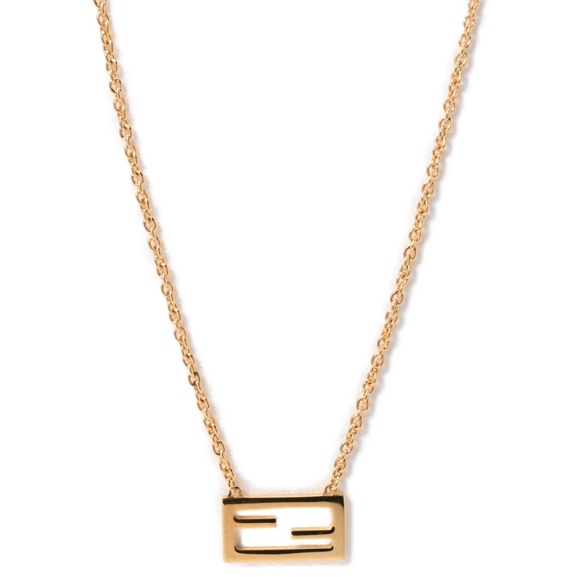 FENDI Forever Fendi Necklace 8AH591 Metal Gold S-156454