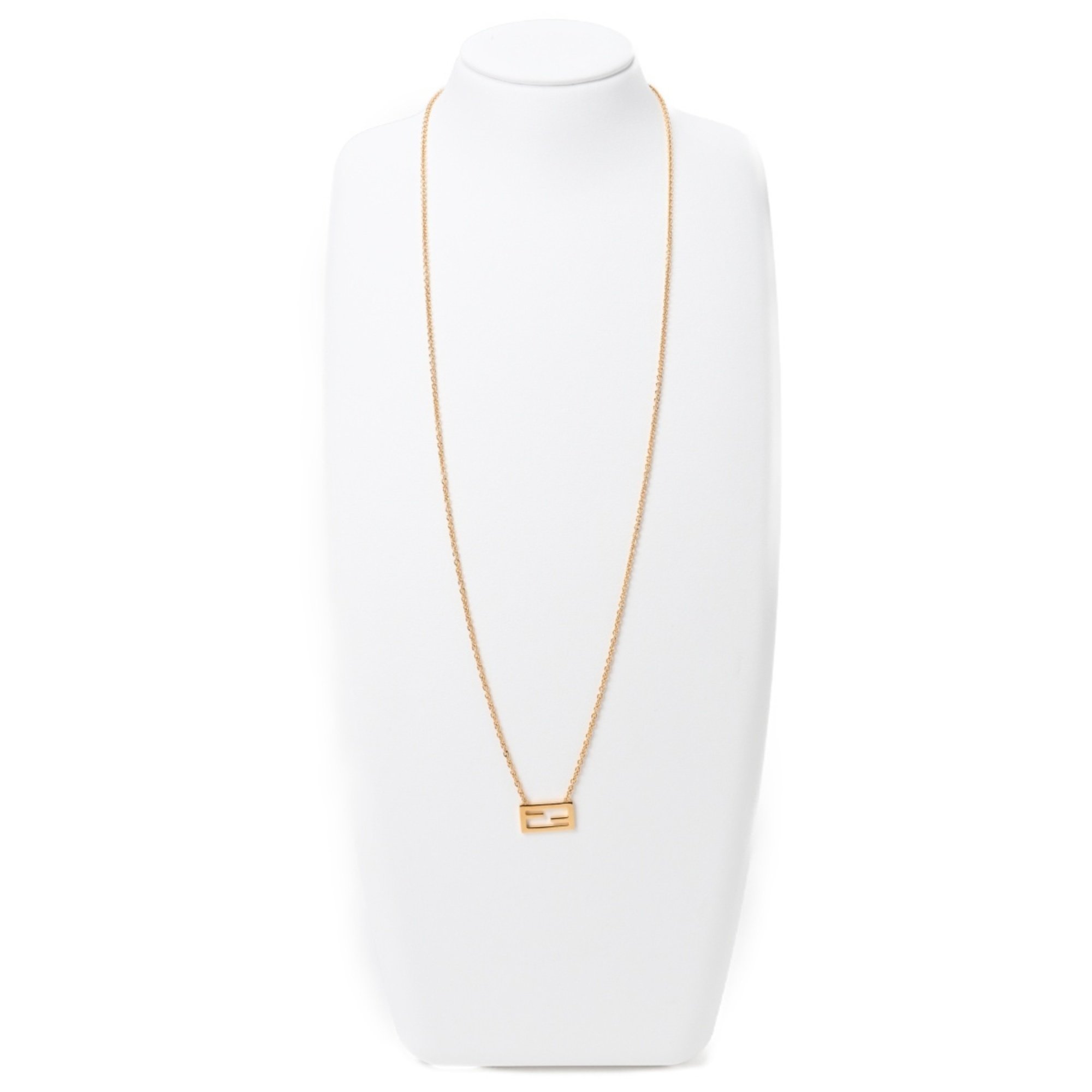 FENDI Forever Fendi Necklace 8AH591 Metal Gold S-156454