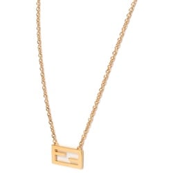 FENDI Forever Fendi Necklace 8AH591 Metal Gold S-156454