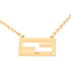 FENDI Forever Fendi Necklace 8AH591 Metal Gold S-156454