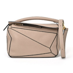 LOEWE Puzzle Bag Small Shoulder A510S21X67 Soft Grain Calf Sand (Greige) S-156708