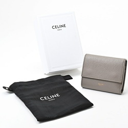 CELINE Small Trifold Wallet 10B573BEL.10BL Pebble (Greige) S-156700