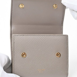 CELINE Small Trifold Wallet 10B573BEL.10BL Pebble (Greige) S-156700