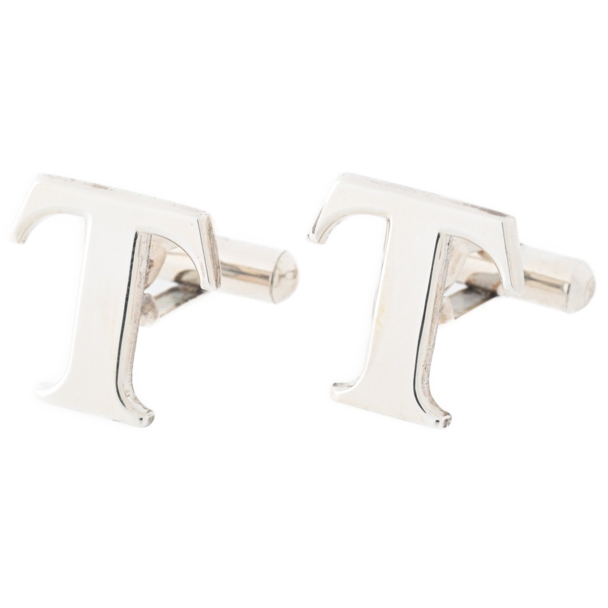 Tiffany TIFFANY Cufflinks Sv.925 TOYOTA Collaboration Alphabet "T" A-156436