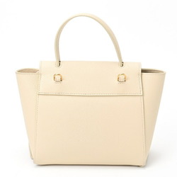 CELINE Belt Bag Nano Shoulder 18900 Grained Calfskin Ivory S-156709