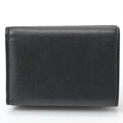 BALENCIAGA Cash Compact Wallet 594312 Leather S-156629