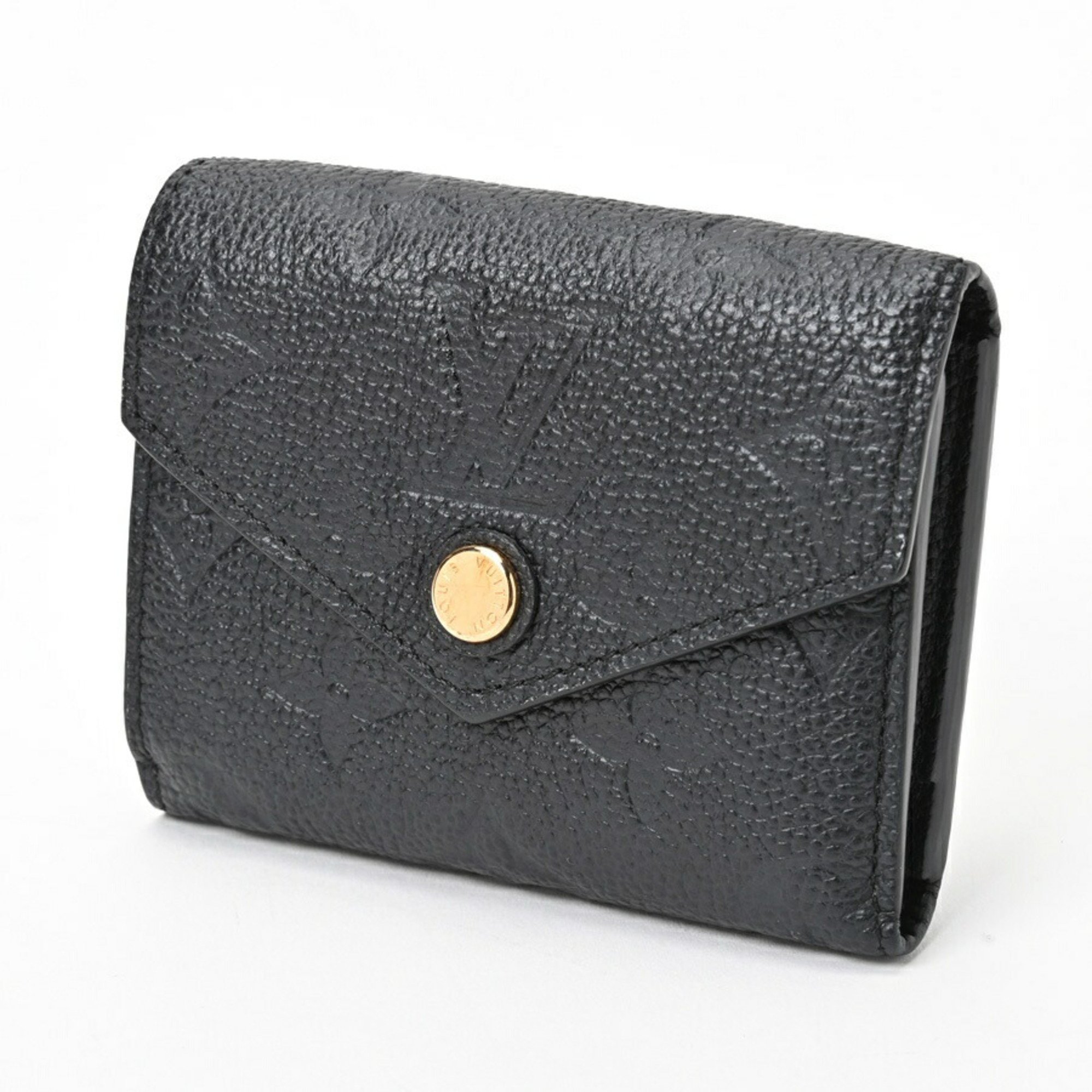 Louis Vuitton LOUIS VUITTON Portefeuille Zoe Tri-fold Wallet M62935 Monogram Empreinte Noir S-156670