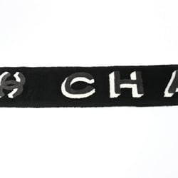 CHANEL Coco Mark Mouton Scarf AA7074B04052 Cashmere Black B-156338