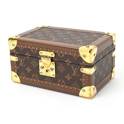 Louis Vuitton LOUIS VUITTON Coffret Tresor 24 Case Trunk M47023 Monogram Red S-156742