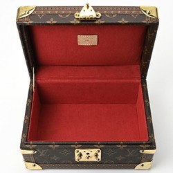 Louis Vuitton LOUIS VUITTON Coffret Tresor 24 Case Trunk M47023 Monogram Red S-156742