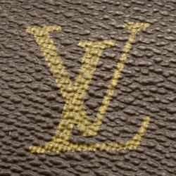 LOUIS VUITTON Louis Vuitton Papillon (old) pouch only bag brown monogram canvas ladies