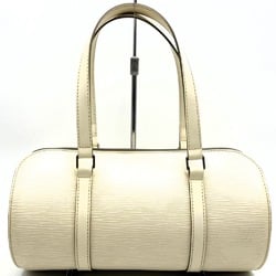 LOUIS VUITTON M5286J Epi Suffro Shoulder Bag Handbag Horizontal White Leather Women's