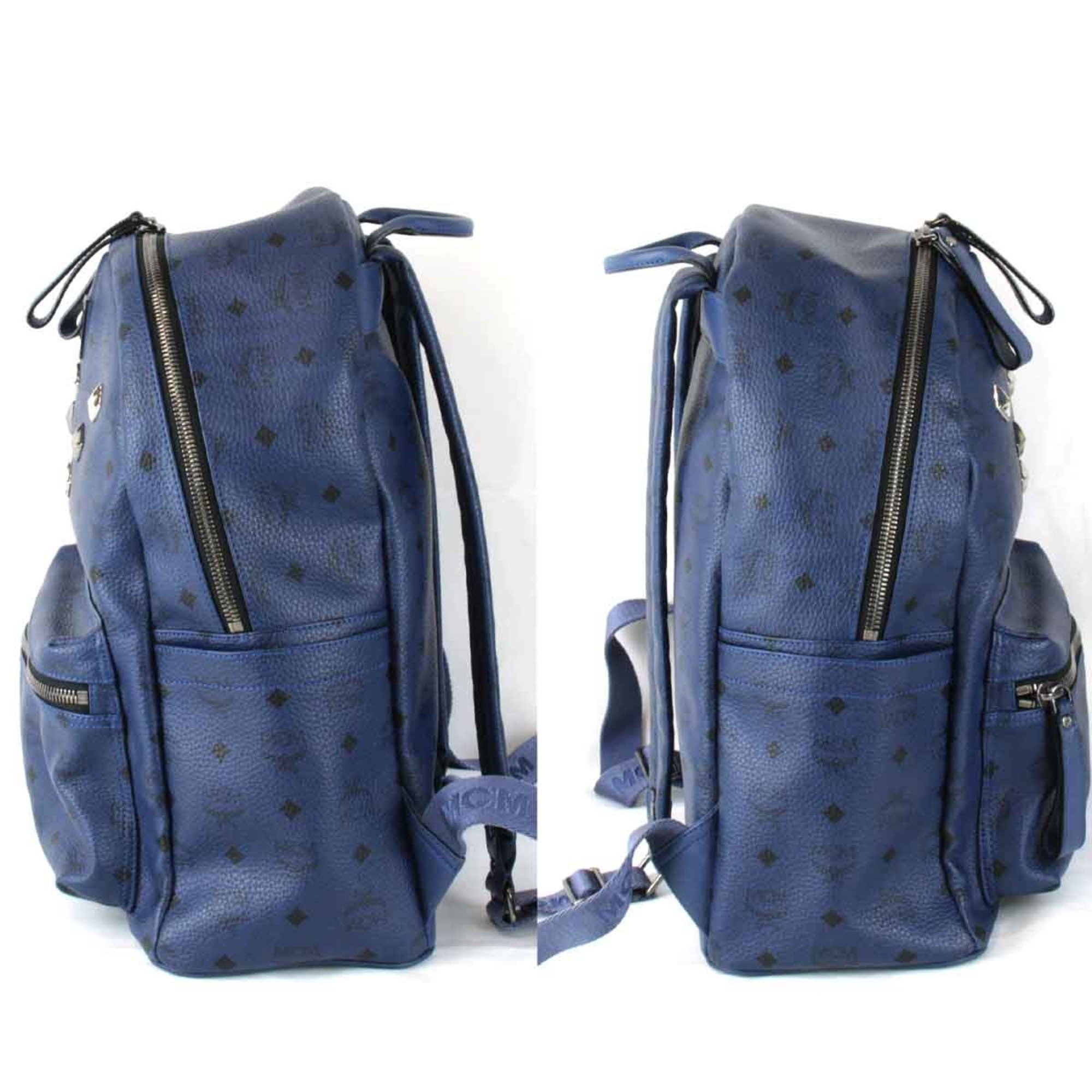 MCM Backpack/Daypack Blue Women's