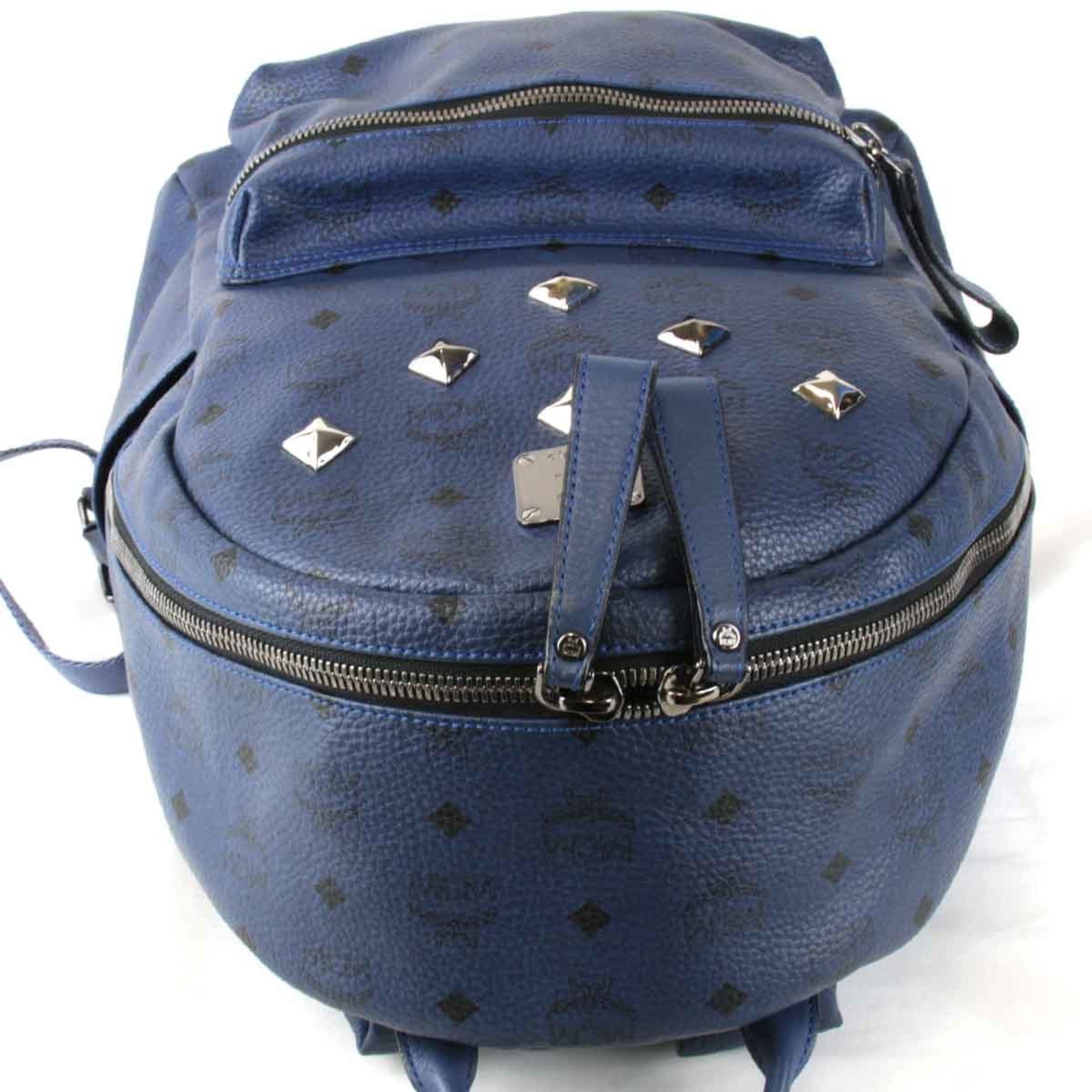 MCM Backpack/Daypack Blue Women's