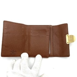 LOUIS VUITTON Louis Vuitton Portefeuille Koala Tri-fold Wallet Compact Monogram Canvas Brown M58013 Women's