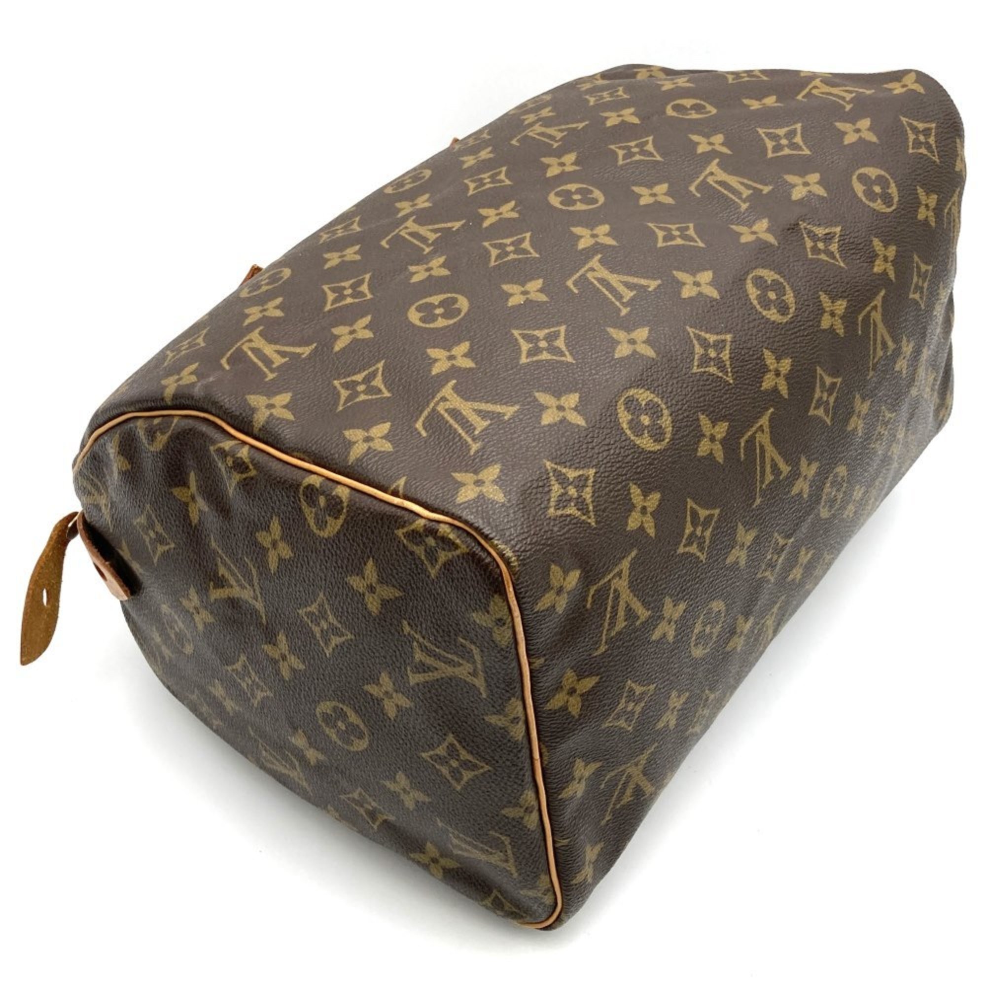 LOUIS VUITTON Louis Vuitton Speedy 30 (old) handbag Monogram canvas Brown M41526 Women's