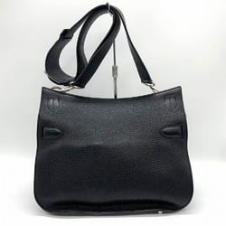 HERMES Hermes Gypsiere 28 Shoulder Bag Taurillon Clemence Black Women's