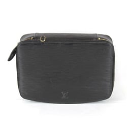 LOUIS VUITTON Epi Poche Monte Carlo M48362 Pouch Leather Black Women's