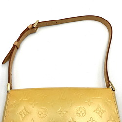 LOUIS VUITTON Thompson Street Shoulder Bag Vernis Yellow M91069 Women's