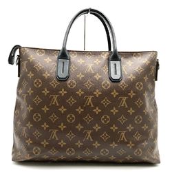 LOUIS VUITTON M61288 Monogram Macassar 7DW Tote Bag Canvas Brown Men's Women's