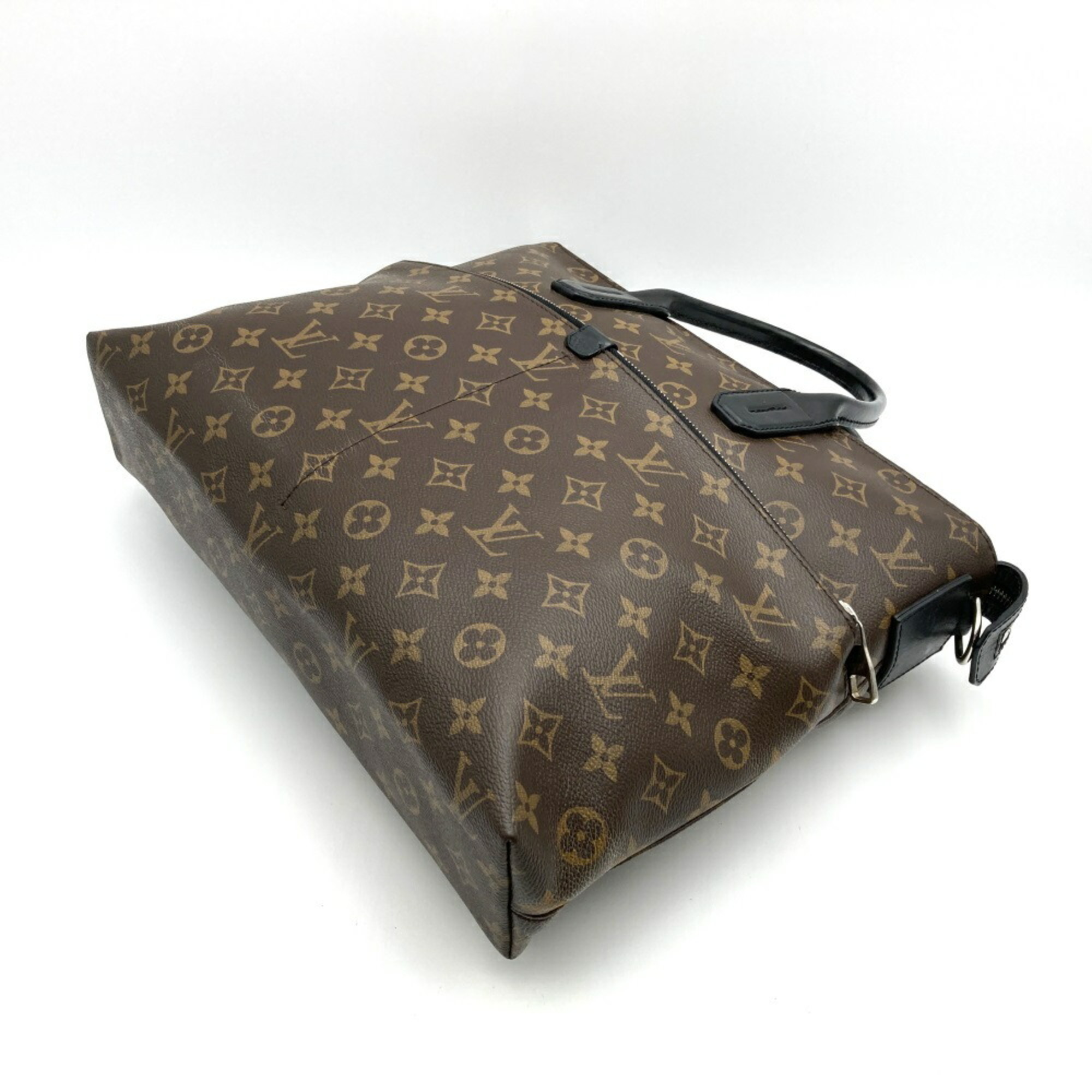 LOUIS VUITTON M61288 Monogram Macassar 7DW Tote Bag Canvas Brown Men's Women's