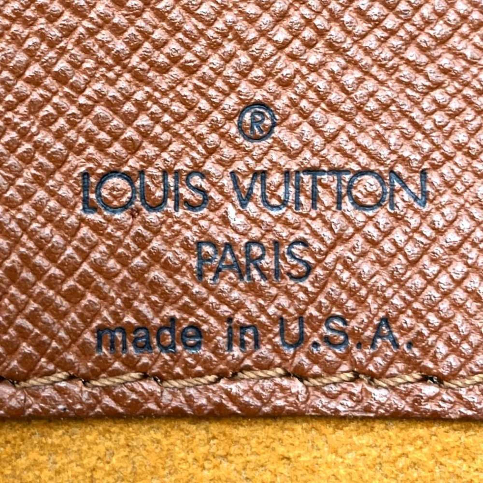 LOUIS VUITTON M51258 Musette Salsa Short Shoulder Bag Brown Monogram Canvas Women's