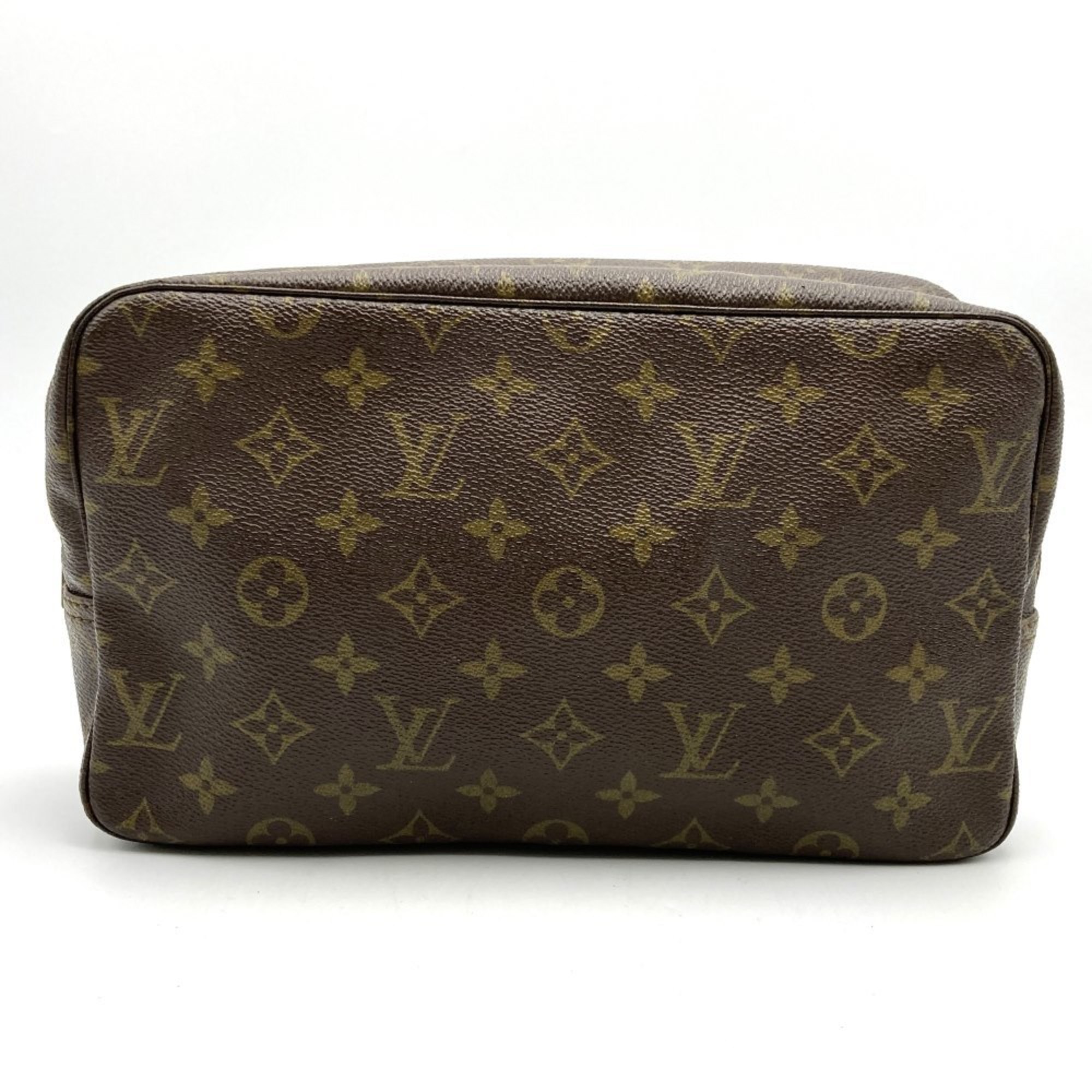 LOUIS VUITTON Louis Vuitton True Toilette 28 Pouch Monogram Canvas Brown M47522 Women's ITTA1DFOVAI0