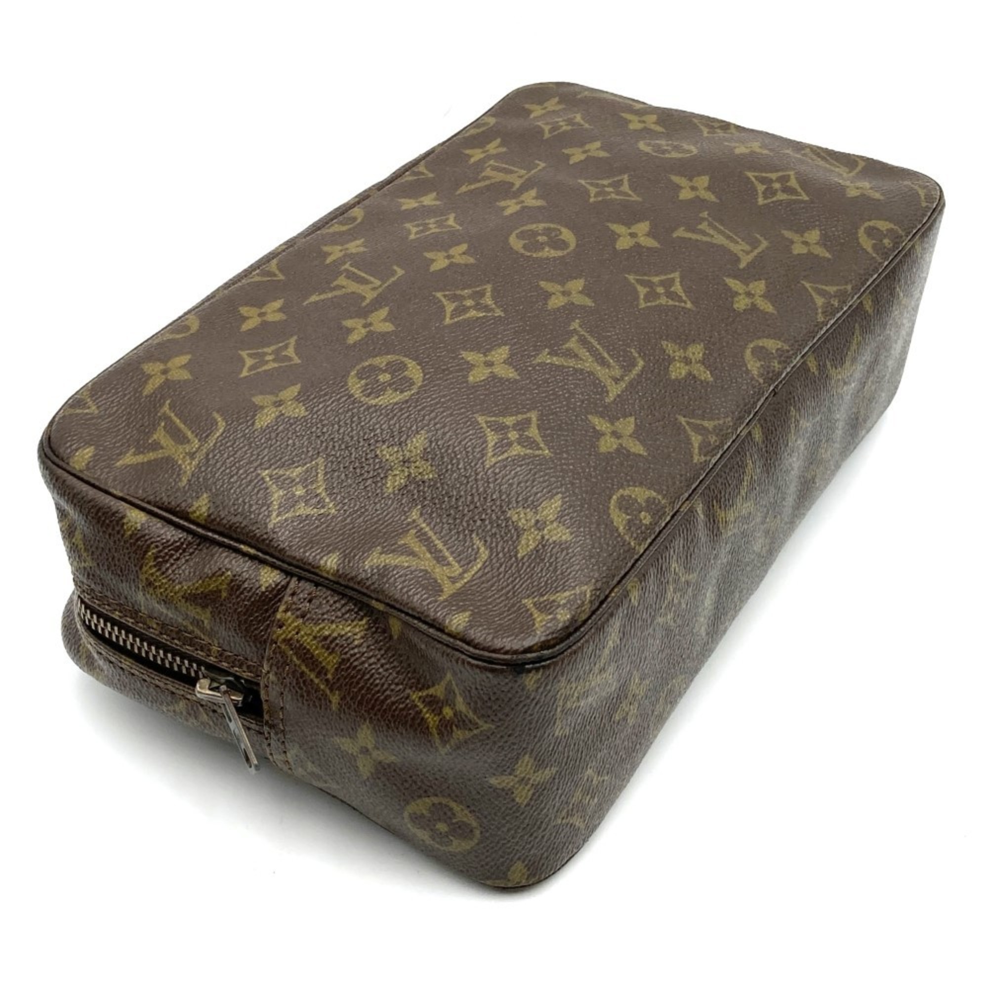 LOUIS VUITTON Louis Vuitton True Toilette 28 Pouch Monogram Canvas Brown M47522 Women's ITTA1DFOVAI0