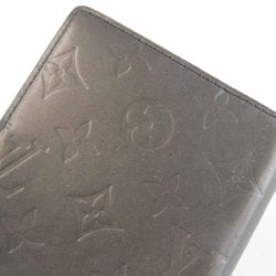 LOUIS VUITTON Louis Vuitton Agenda PM R20932 Notebook Cover Monogram Matte Grey Women's