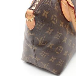 Louis Vuitton Boetie NM PM Handbag Bag Coated Canvas Leather Monogram Women's Brown M45986