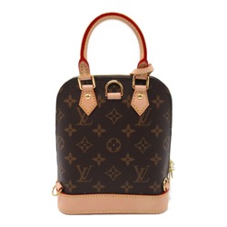 Louis Vuitton Alma Backpack, Rucksack, Bag, Coated Canvas, Monogram, Women's, Brown, M47132