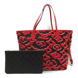 Louis Vuitton LOUIS VUITTON LV x UF Neverfull MM Bag Coated Canvas Monogram (Tufted) Women's Red M45544