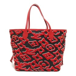 Louis Vuitton LOUIS VUITTON LV x UF Neverfull MM Bag Coated Canvas Monogram (Tufted) Women's Red M45544