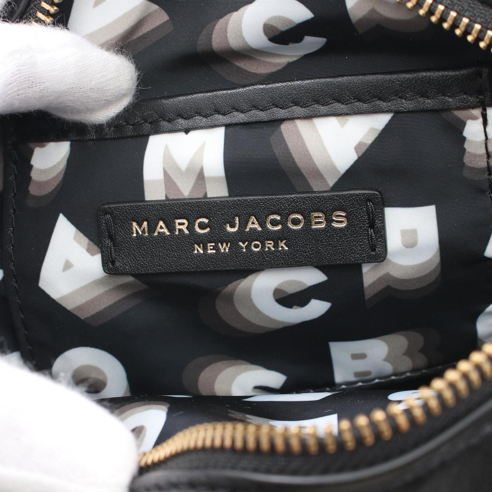 MARC JACOBS Circle Shoulder Bag Leather Women's Black H160L01FA21