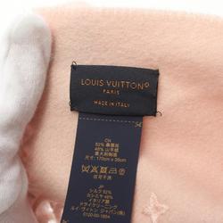 Louis Vuitton Echarpe LV Stella Rose Poodle Scarf Clothing Silk Cashmere Women's Pink