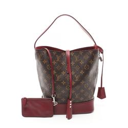 Louis Vuitton Idole NN14GM Handbag Bag Coated Canvas Leather Monogram Women's Brown Bordeaux M94545