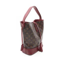 Louis Vuitton Idole NN14GM Handbag Bag Coated Canvas Leather Monogram Women's Brown Bordeaux M94545