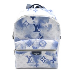 Louis Vuitton LOUIS VUITTON Discovery Backpack Rucksack Bag Coated Canvas Watercolor Monogram Men's Women's Blue M45760