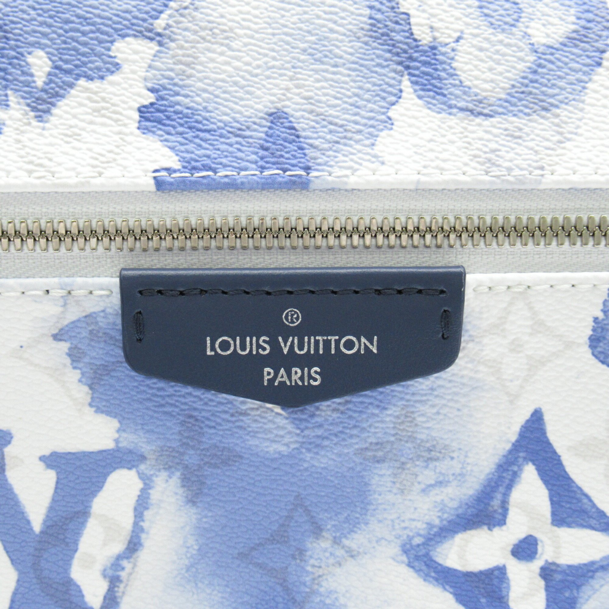 Louis Vuitton LOUIS VUITTON Discovery Backpack Rucksack Bag Coated Canvas Watercolor Monogram Men's Women's Blue M45760