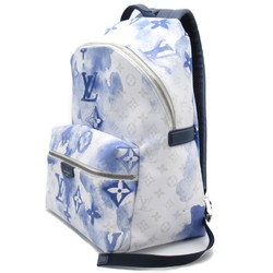 Louis Vuitton LOUIS VUITTON Discovery Backpack Rucksack Bag Coated Canvas Watercolor Monogram Men's Women's Blue M45760