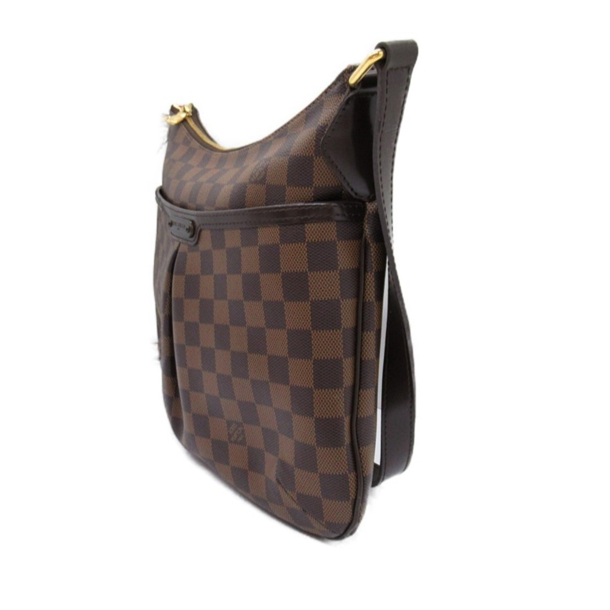 Louis Vuitton Bloomsbury PM Shoulder Bag, Coated Canvas, Damier, Women's, Brown, N42251