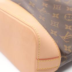 Louis Vuitton Lockit Handbag Bag Coated Canvas Leather Monogram Women's Brown M40102