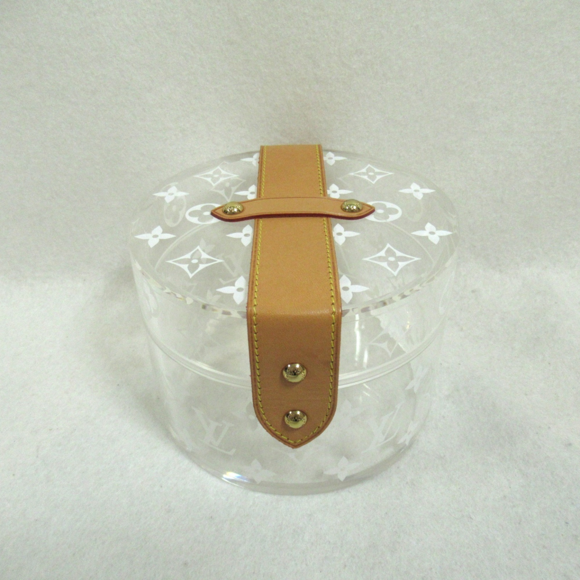 Louis Vuitton LOUIS VUITTON Boite Scott Plastic Men's Women's Clear