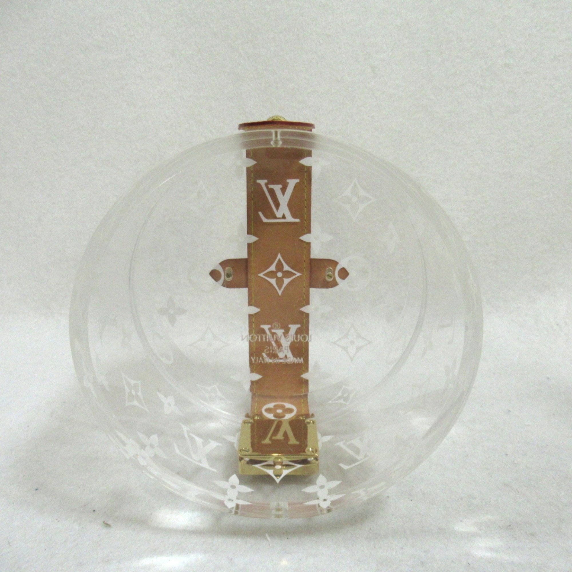 Louis Vuitton LOUIS VUITTON Boite Scott Plastic Men's Women's Clear