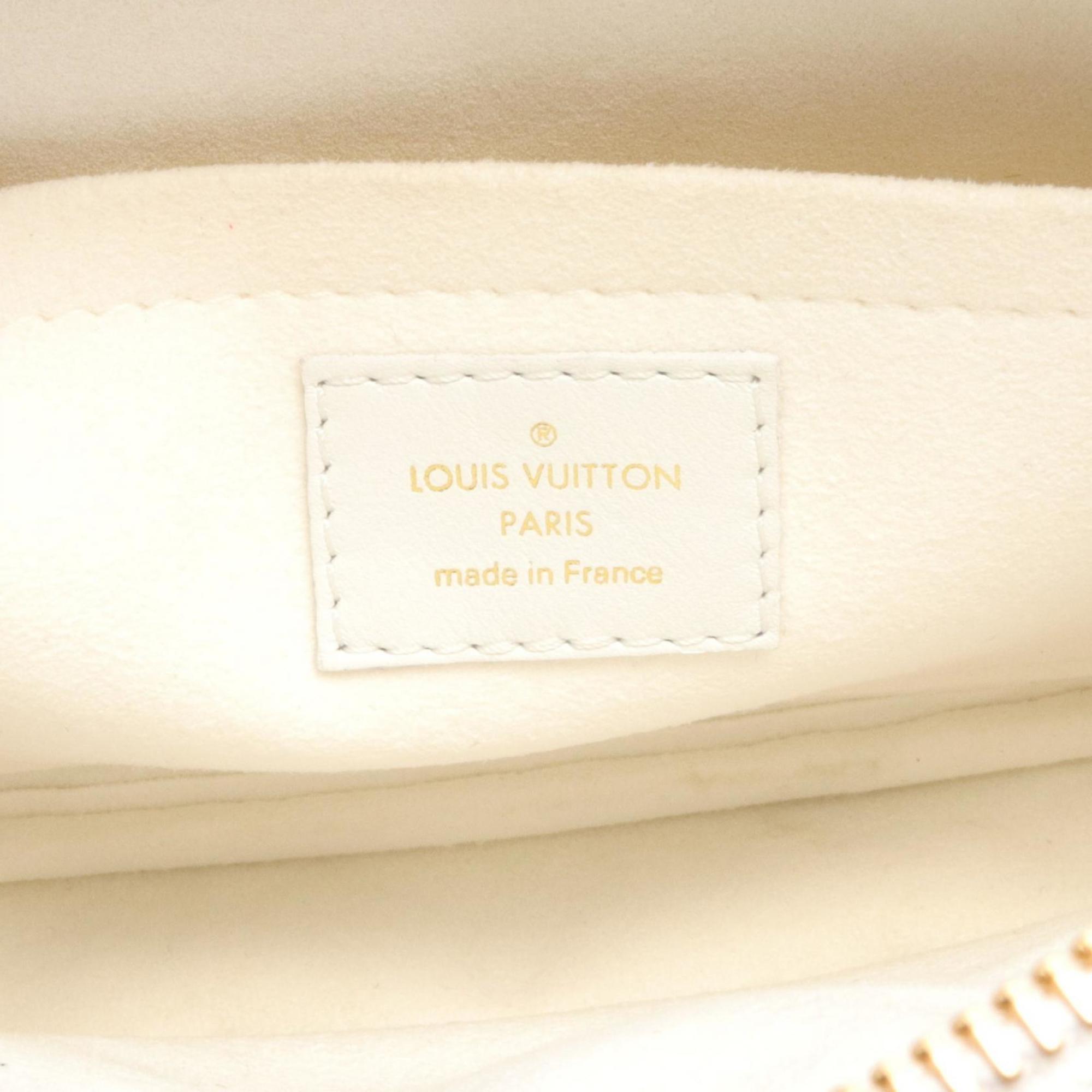 Louis Vuitton LOUIS VUITTON New Wave Camera Bag Shoulder Leather Women's White M53863