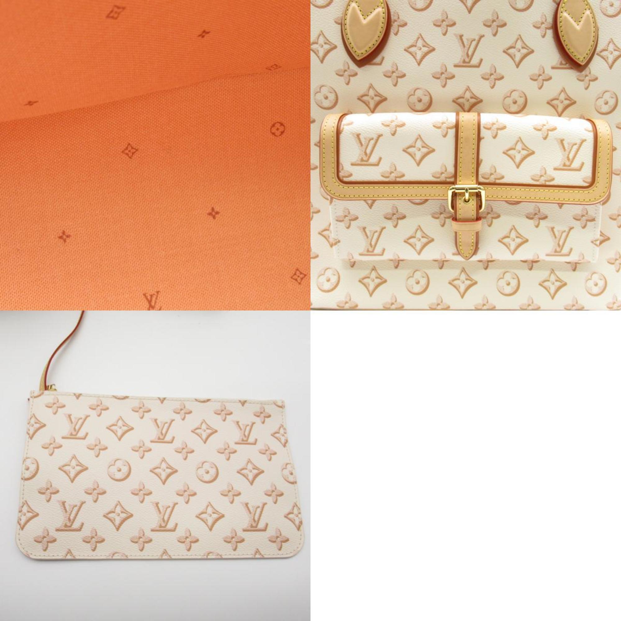 Louis Vuitton Neverfull MM Bag Coated Canvas Fall For You Monogram Women's White M20921